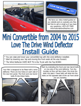 Love The DriveMini convertible 2004 to 2015 wind deflector