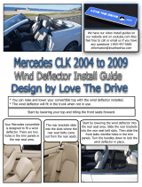 Love The DriveMercedes CLK 280, 320, 350, 500 & CLK 63 AMG Wind Deflector