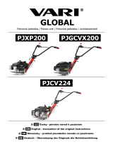 VARI PJGCVX200 Operating instructions