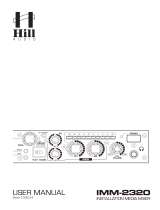 Hill Audio IMM-2320V2 (B) User manual