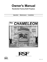 RSF Fireplaces CHAMELEON Owner's manual