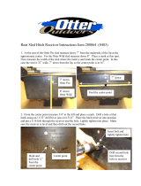 Otter Outdoors Universal Rear Sled Hitch Receiver Assembly Instructions
