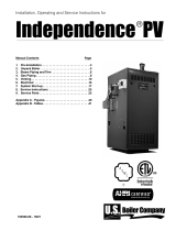 U.S. Boiler Company INDEPENDENCE Installation, Operating And Service Instructions