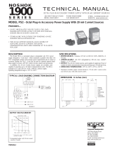 NOSHOK1900 Series Model PS2 - Octal Plug-in Accessory Power Supply