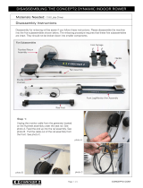 Concept2 Dynamic Indoor Rower Disassembly Instructions