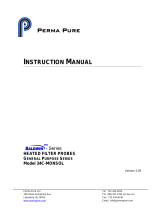 Perma Pure Baldwin-Series 34C User manual