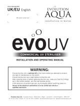 Evolution Aqua Commercial UV User manual