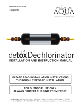 Evolution Aqua Detox Dechlorinators User manual