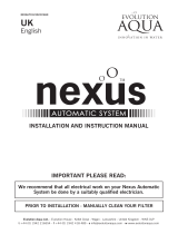Evolution Aqua Nexus Automatic User manual