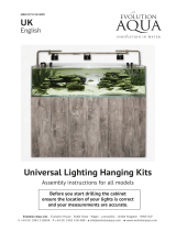 Evolution Aqua Aquarium Light Hanging Kit User manual