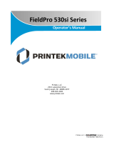 Printek FieldPro FP530si Series Mobile Thermal Printer User manual