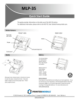 Printek MLP-35 Series Mobile Thermal Printer Quick Setup Instructions