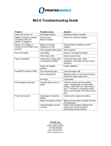 Printek Mt3-II Series Mobile Thermal Printer Troubleshooting guide