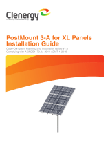 Clenergy PostMount 3-A Installation guide