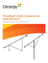 Clenergy Girder Extension Installation guide