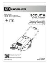 Nobles 1251270 Scout 6 Battery Sweeper User manual