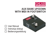 G-LAB Aux Bank Up/Down User manual
