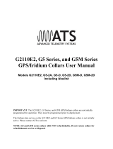 Advanced Telemetry Systems G5 Series, G5M and G2110E2 Iridium/GPS Collar Owner's manual