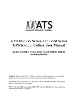 Advanced Telemetry SystemsG5 Series, G5M and G2110E2 Iridium/GPS Collar