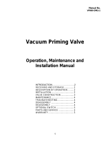 Val-MaticVacuum Priming Air Valve