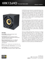 KRK Systems Subwoofers User manual
