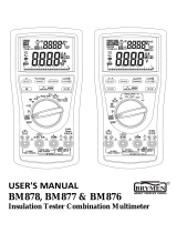 Brymen BM876 User manual