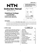 NTN K-EGA57 / K-EGA17 User manual