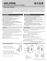 IDX UC-PD2 Operating instructions