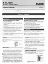 IDX E-HL10DS Operating instructions