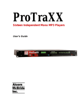 Alcorn Mcbride ProTraXX User guide