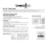 Dakota Alert EA-10 Entry Alert Owner's manual