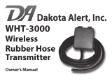 Dakota Alert WHT-3000 Owner's manual