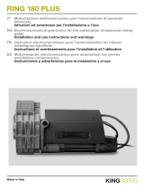 King gates RING 180 User manual