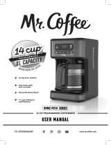 Mr.Coffee BVMC-PC14 Series 14 Cup Programmable Coffee Maker User manual