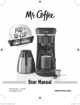 Mr.Coffee SS12XTH Coffee Maker Machine User manual