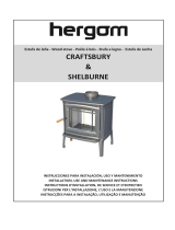 Hergom Estufa Craftsbury HF Operating instructions