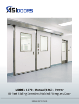 ASI DOORS 1260 Owner's manual