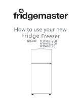 Fridgemaster MTM48120FS Owner's manual