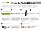 Inspired LED Cut and Connect Series: Ultra Bright Flexible Strip Operating instructions