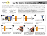 Inspired LED Mega Bright 240Ω 8mm Wide Flexible Full 12M Reel Operating instructions