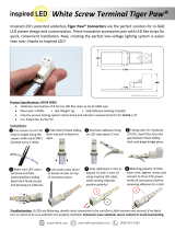 Inspired LEDTiger Paw LED Connector®, Green Screw Terminal