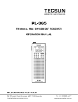 TECSUN PL365 Multiband Radio Owner's manual