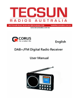 TECSUN Corus DAB+ Portable User manual