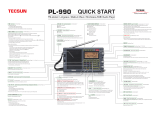 TECSUN PL-990x Portable DSP Shortwave Radio Quick Start