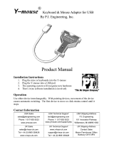 Daisy P070-000542 Y-Mouse Owner's manual