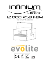 Evolite Infinium 12 000 RGB FB4 User manual