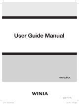 Winia WRFS26ABBD User manual
