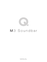 Q Acoustics M3 Soundbar User manual