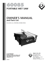 QEP 60085 User manual