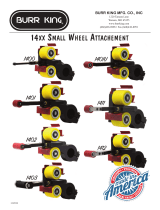 BURR KING 1400 Series Arm Attachments User manual